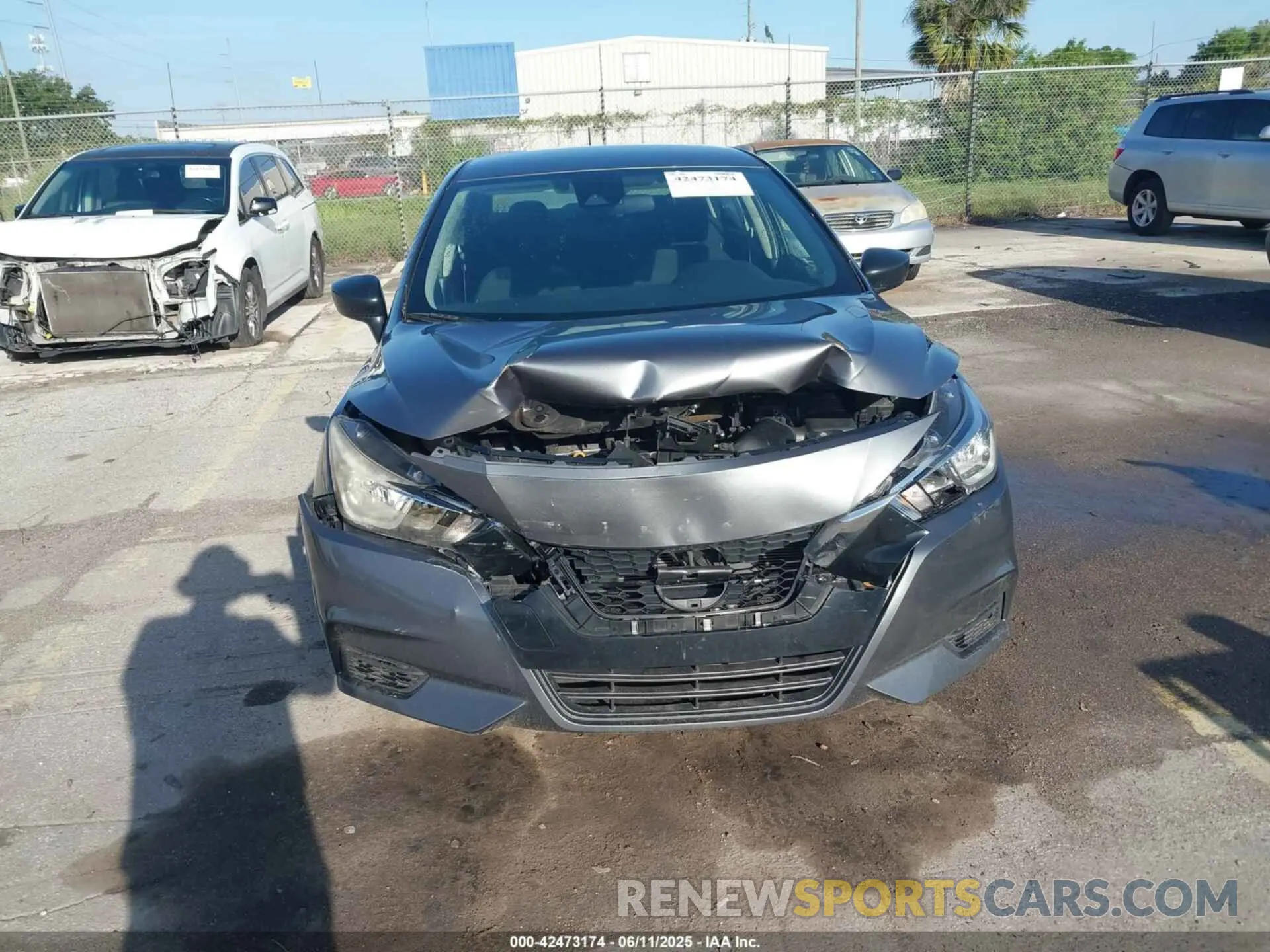 6 Фотография поврежденного автомобиля 3N1CN8DV7ML809106 NISSAN VERSA 2021