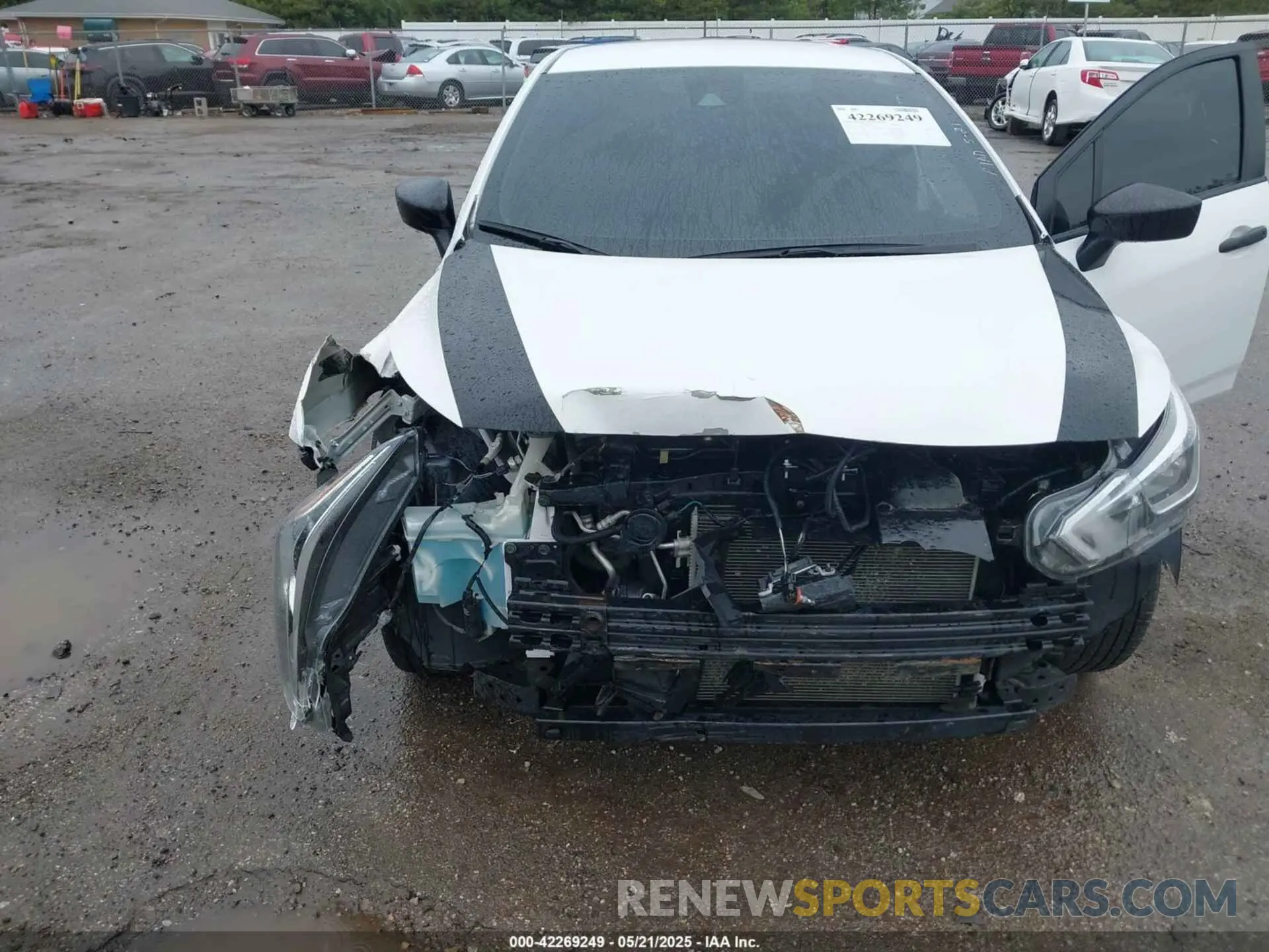 6 Photograph of a damaged car 3N1CN8DV7ML815228 NISSAN VERSA 2021