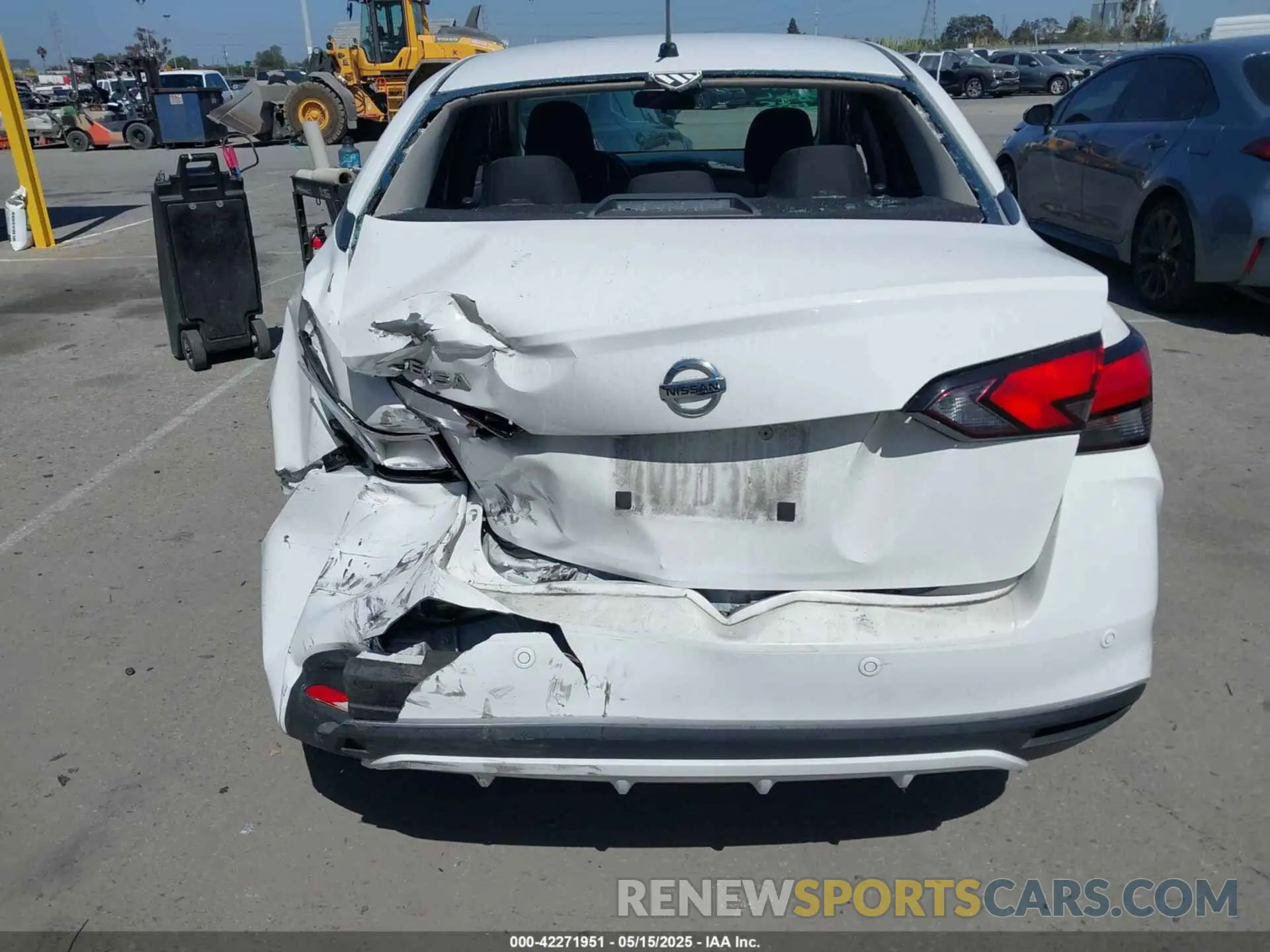 6 Photograph of a damaged car 3N1CN8DV7ML858743 NISSAN VERSA 2021