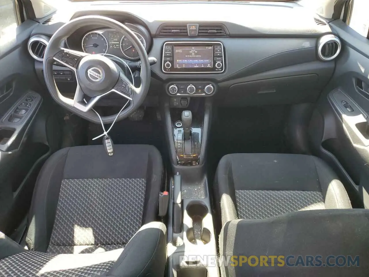 8 Фотография поврежденного автомобиля 3N1CN8DV8ML806196 NISSAN VERSA 2021