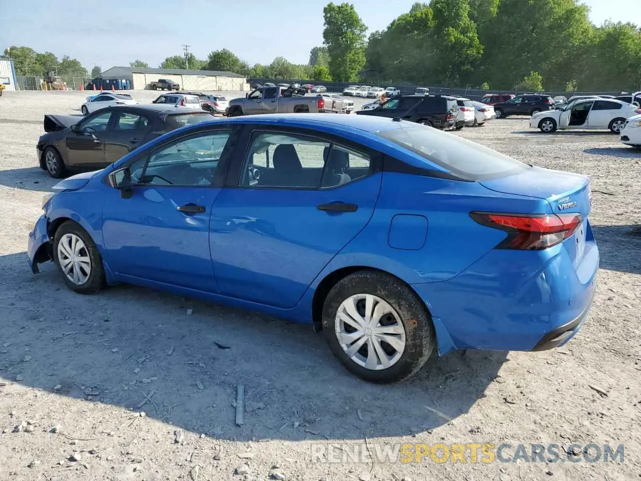 2 Photograph of a damaged car 3N1CN8DV9ML921308 NISSAN VERSA 2021