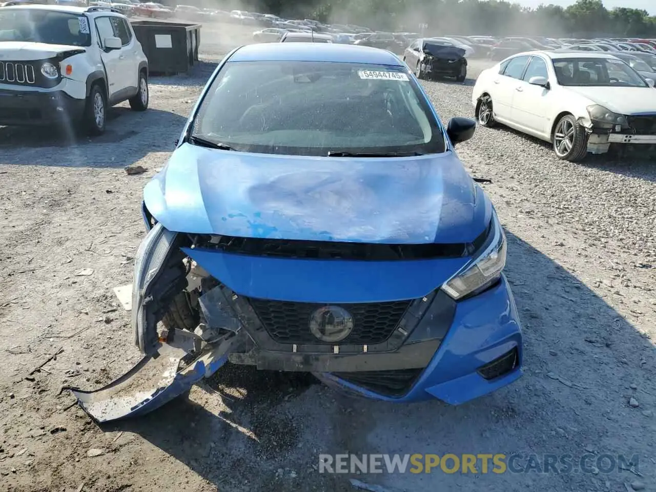 5 Photograph of a damaged car 3N1CN8DV9ML921308 NISSAN VERSA 2021