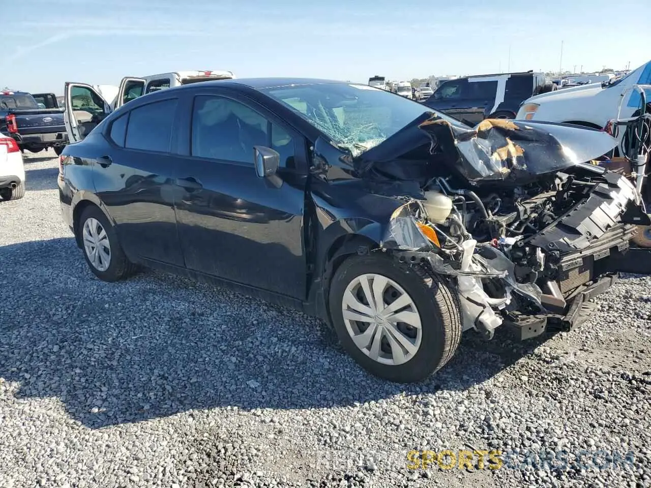 4 Photograph of a damaged car 3N1CN8DVXML808354 NISSAN VERSA 2021