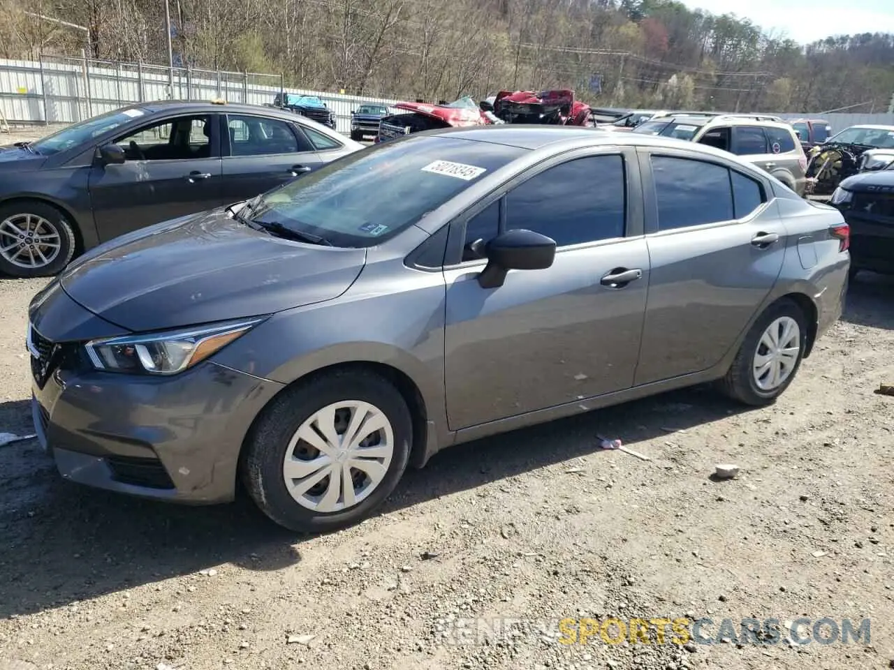 1 Photograph of a damaged car 3N1CN8DVXML808810 NISSAN VERSA 2021