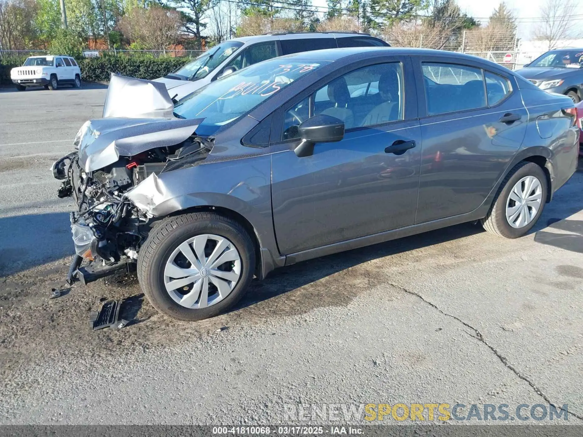 2 Photograph of a damaged car 3N1CN8DVXML917378 NISSAN VERSA 2021