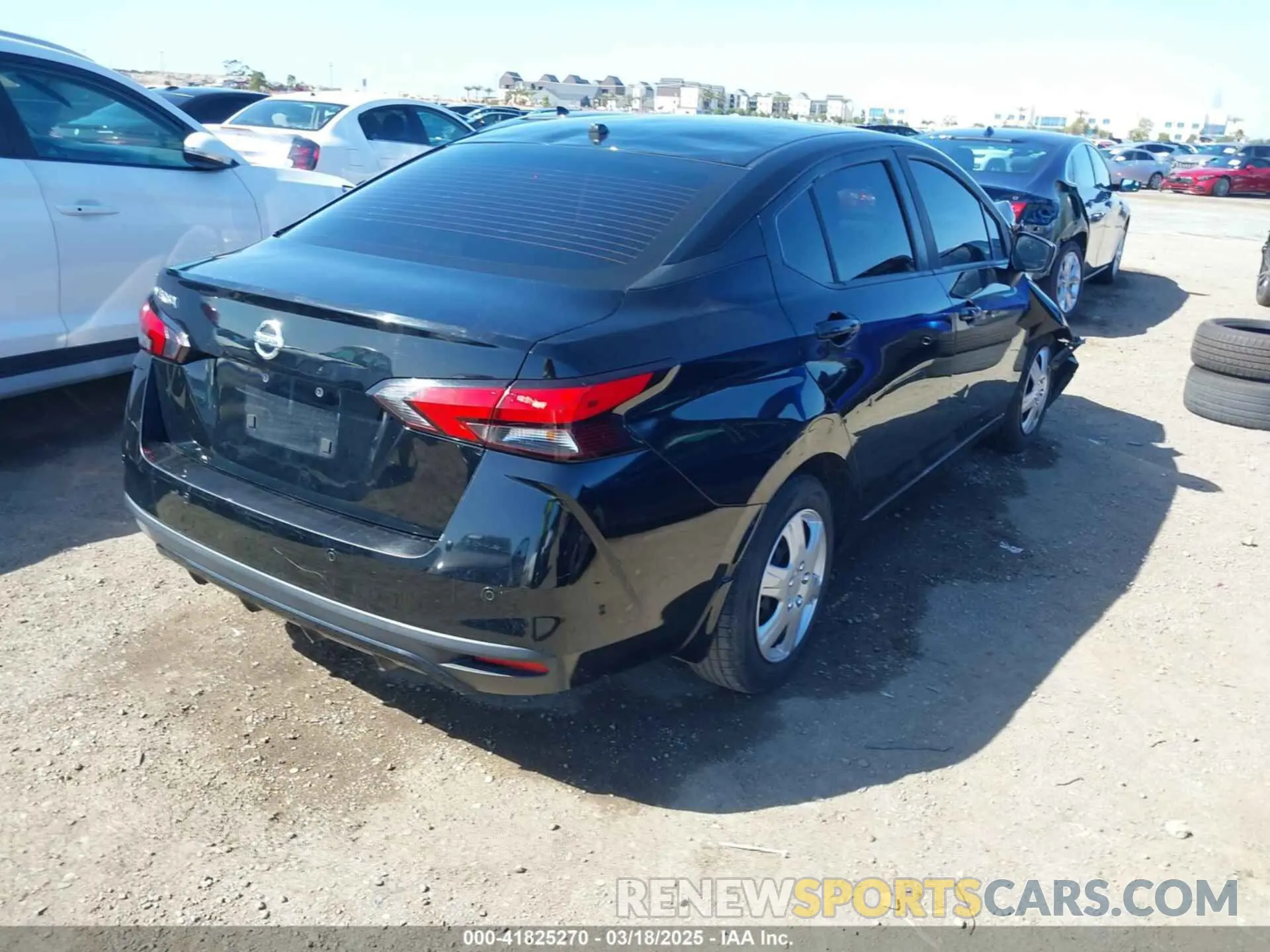 4 Фотография поврежденного автомобиля 3N1CN8DVXML917607 NISSAN VERSA 2021