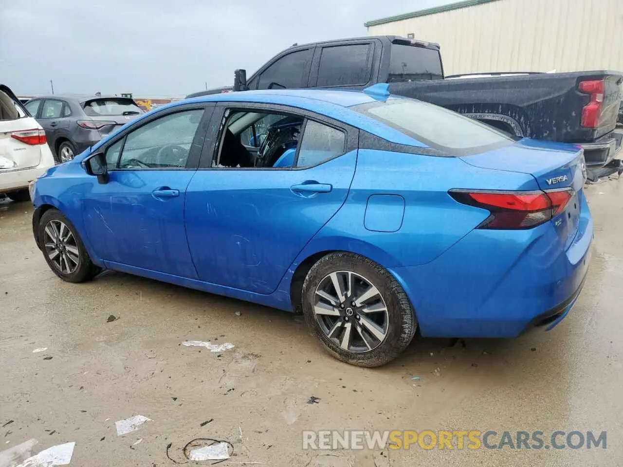 2 Photograph of a damaged car 3N1CN8EV0ML811956 NISSAN VERSA 2021