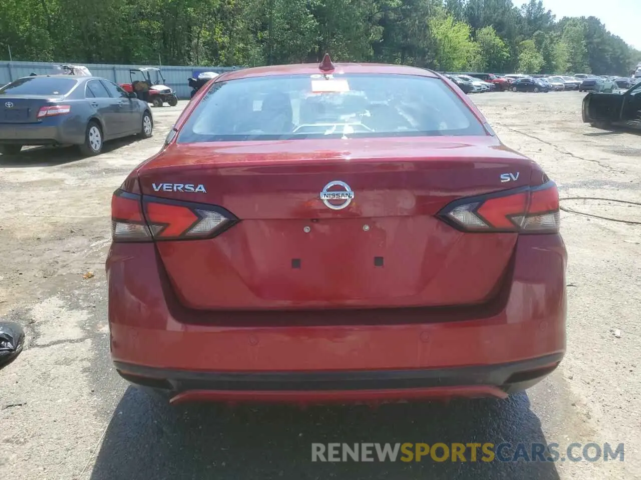 6 Photograph of a damaged car 3N1CN8EV0ML846741 NISSAN VERSA 2021