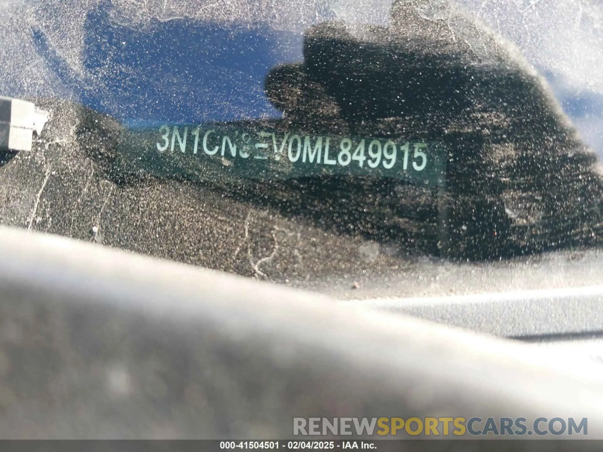 9 Фотография поврежденного автомобиля 3N1CN8EV0ML849915 NISSAN VERSA 2021