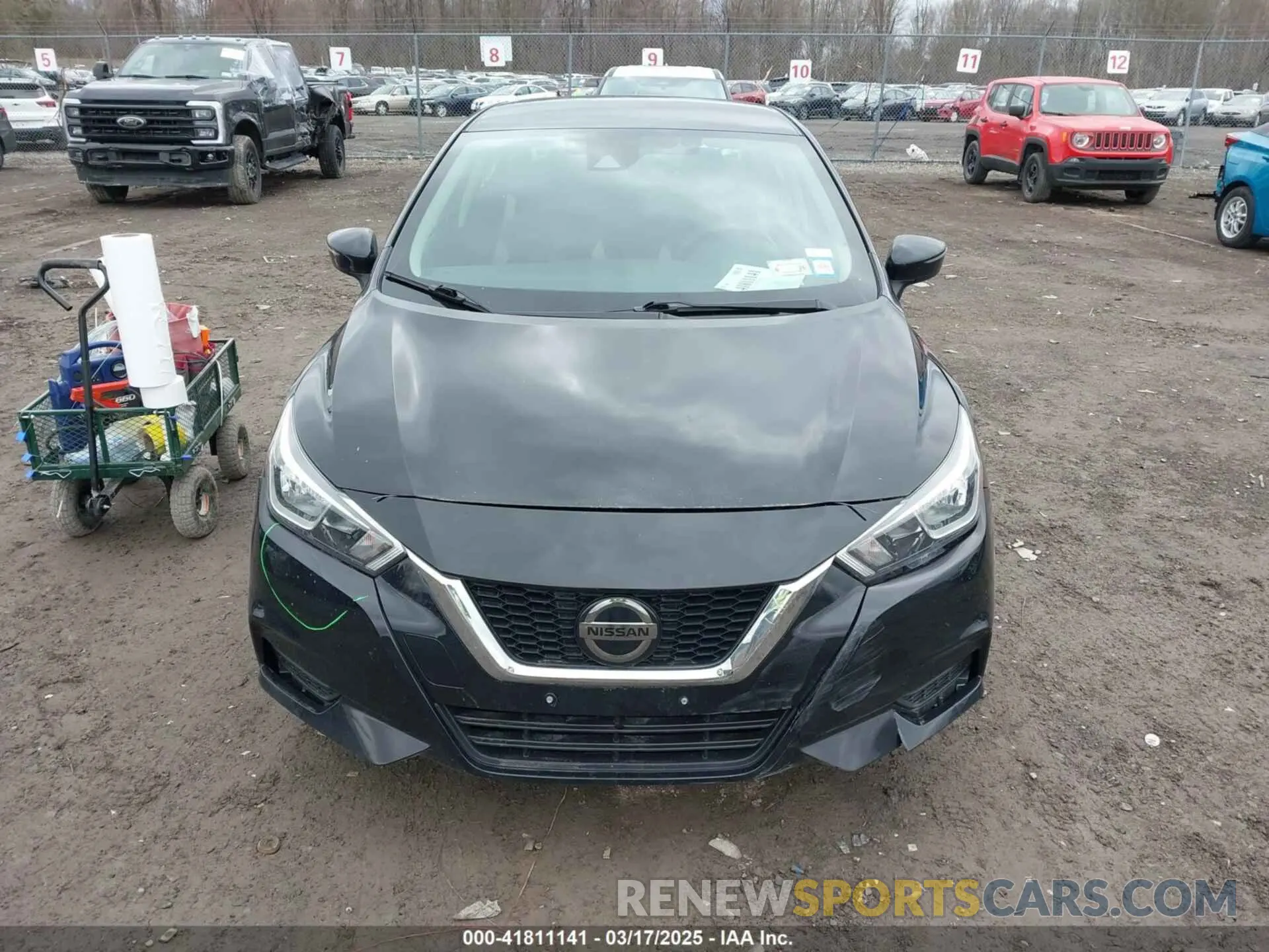 13 Фотография поврежденного автомобиля 3N1CN8EV0ML857304 NISSAN VERSA 2021