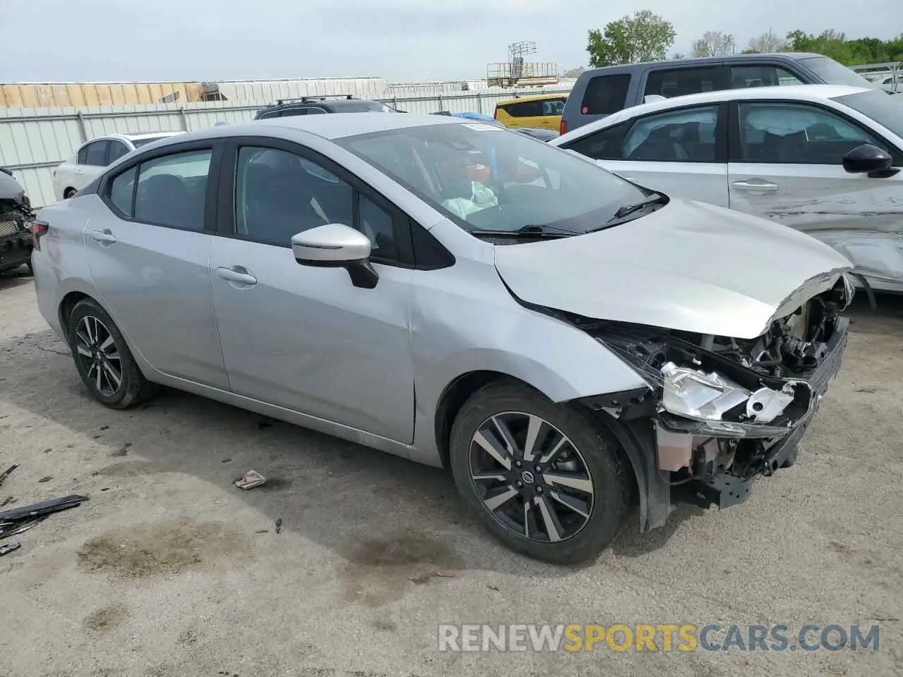 4 Photograph of a damaged car 3N1CN8EV0ML866696 NISSAN VERSA 2021