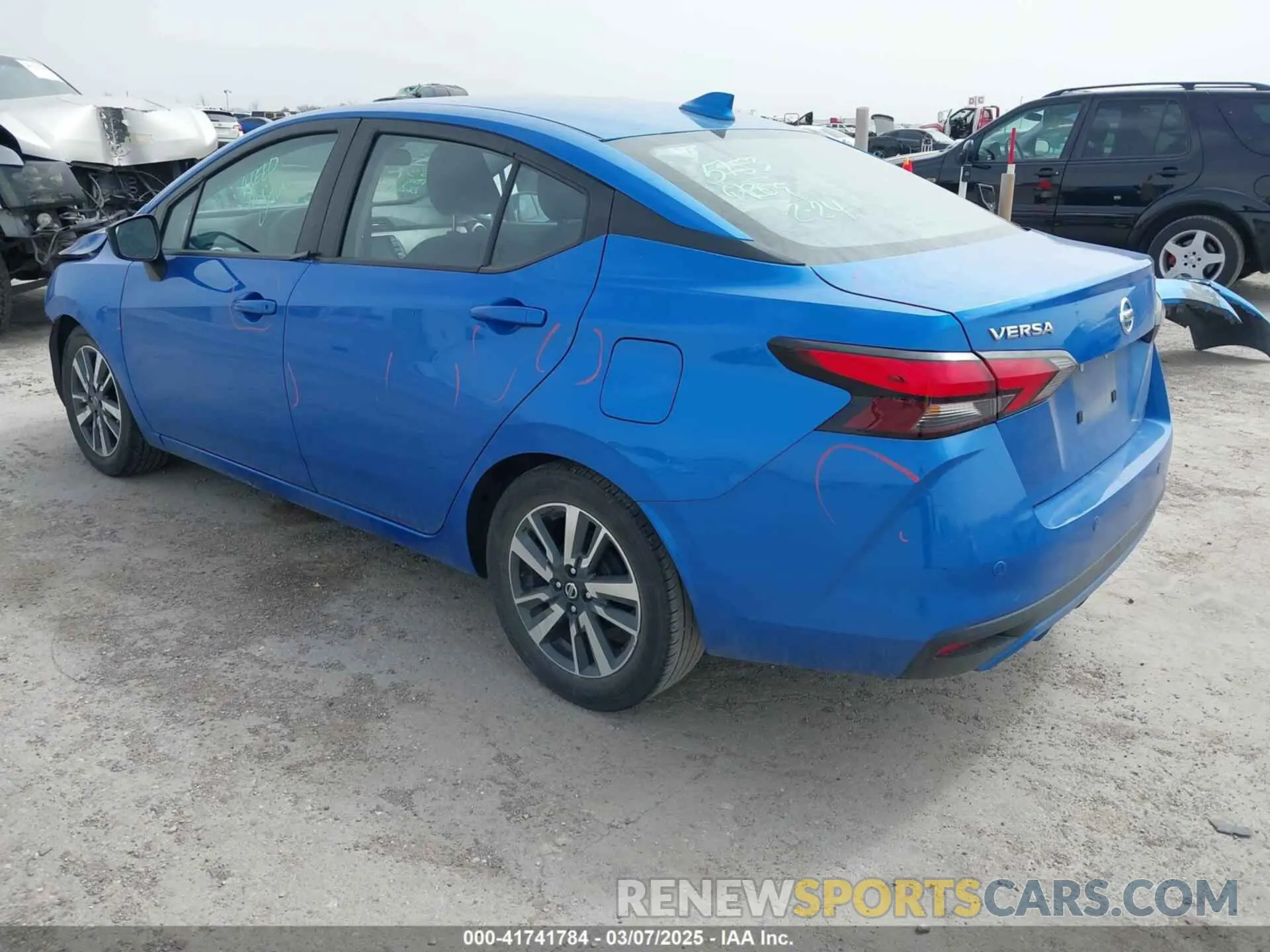 3 Photograph of a damaged car 3N1CN8EV0ML872935 NISSAN VERSA 2021