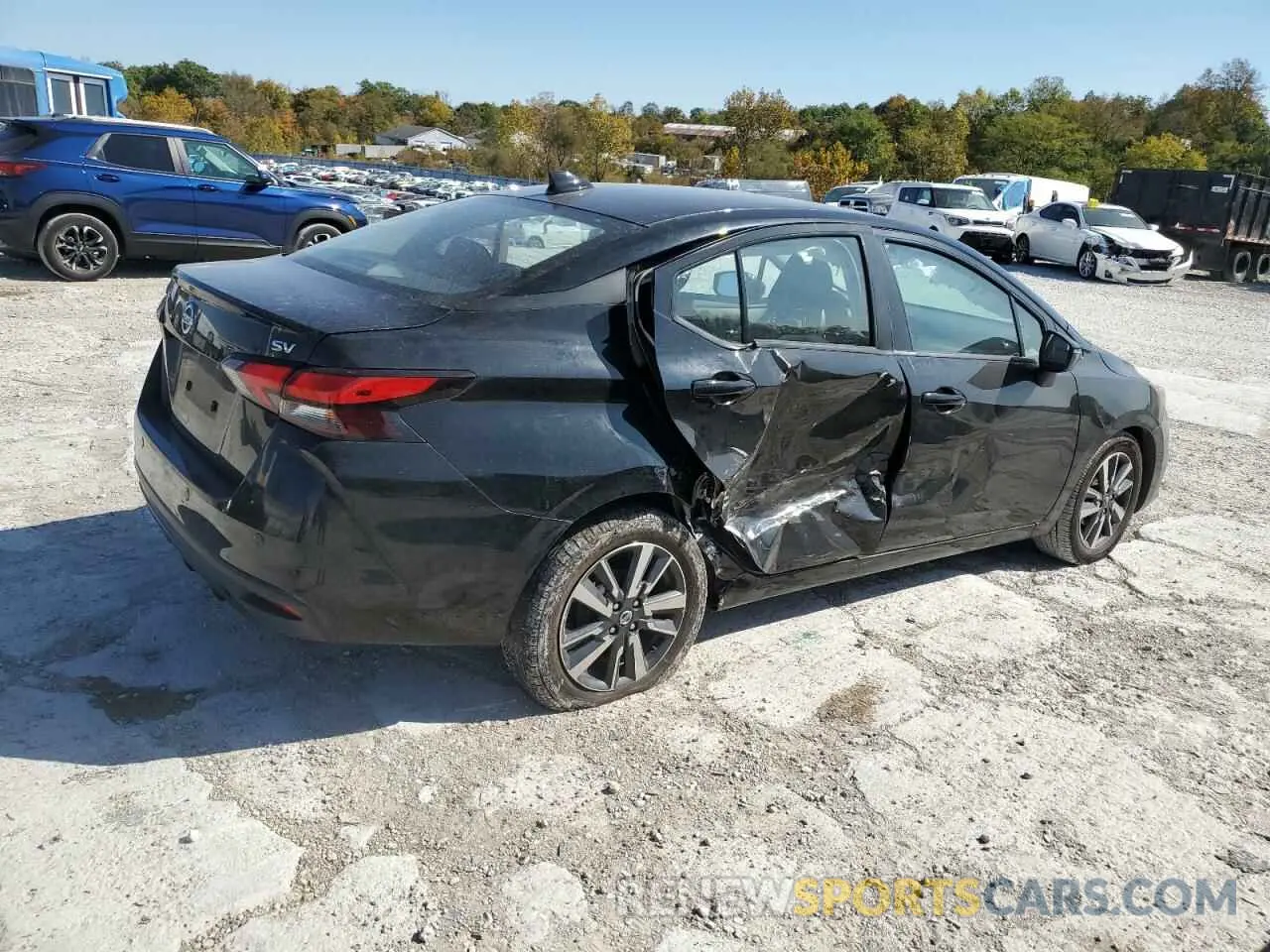 3 Photograph of a damaged car 3N1CN8EV0ML875320 NISSAN VERSA 2021