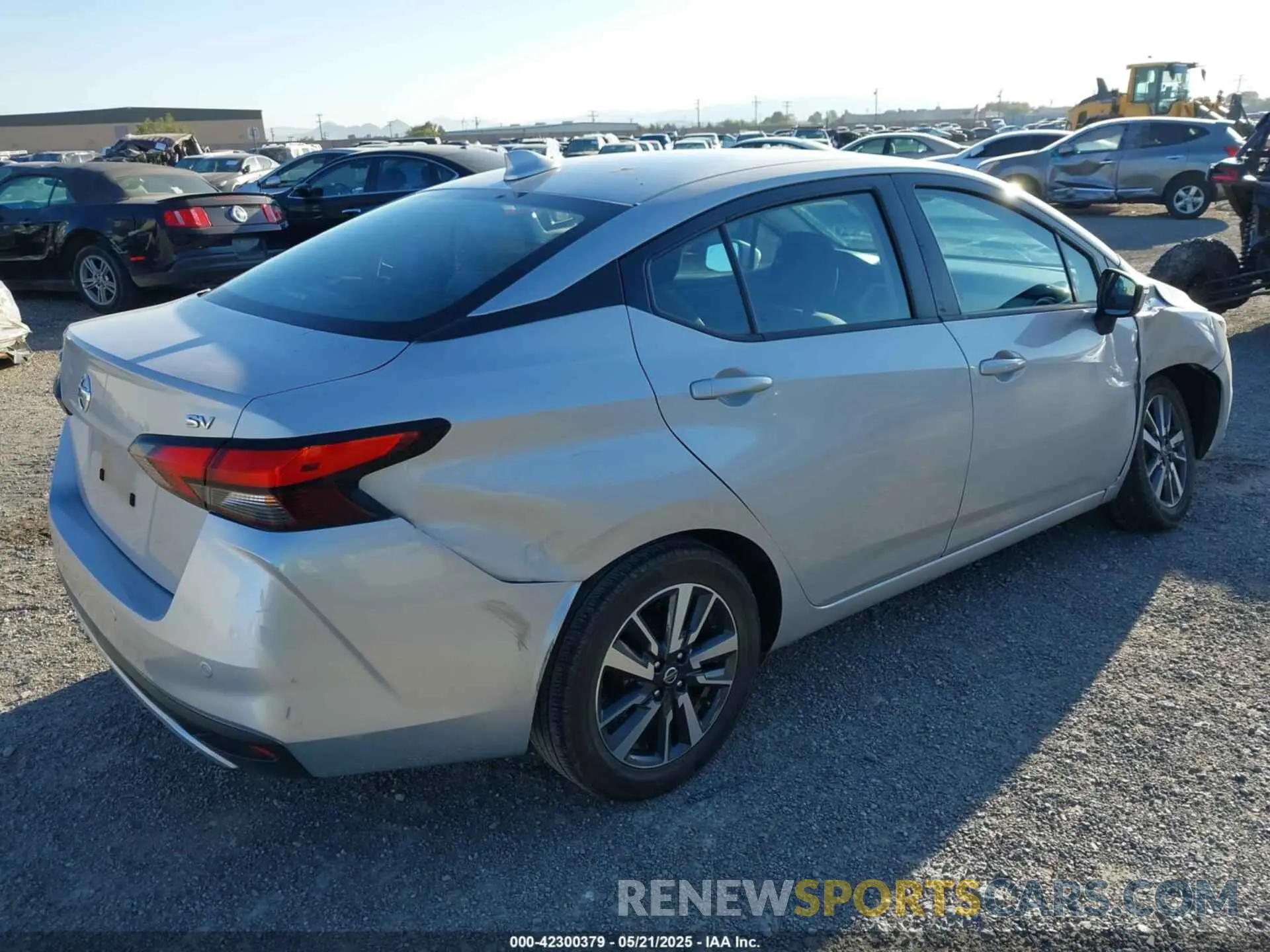 4 Photograph of a damaged car 3N1CN8EV0ML888407 NISSAN VERSA 2021