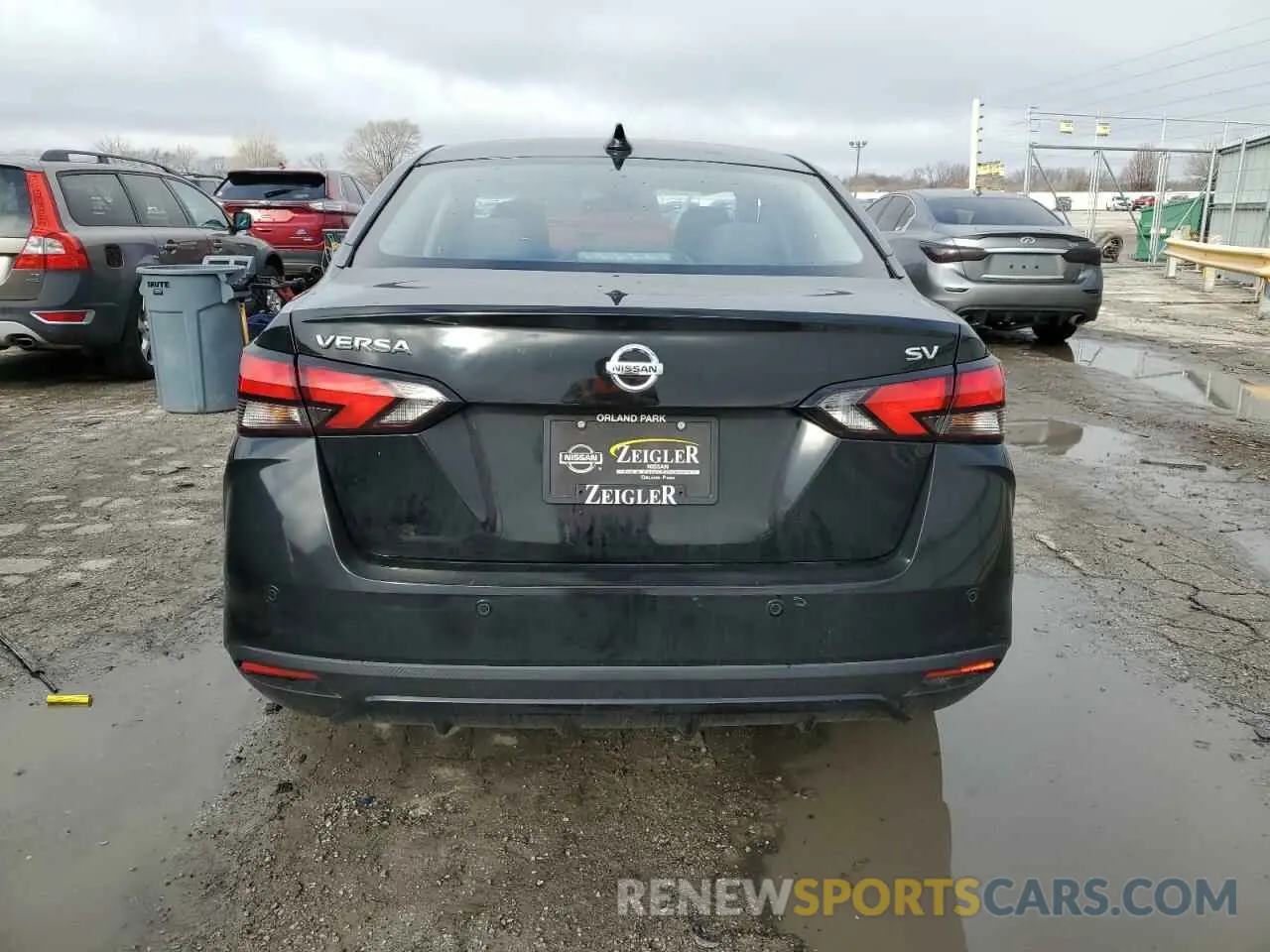 6 Photograph of a damaged car 3N1CN8EV0ML924743 NISSAN VERSA 2021