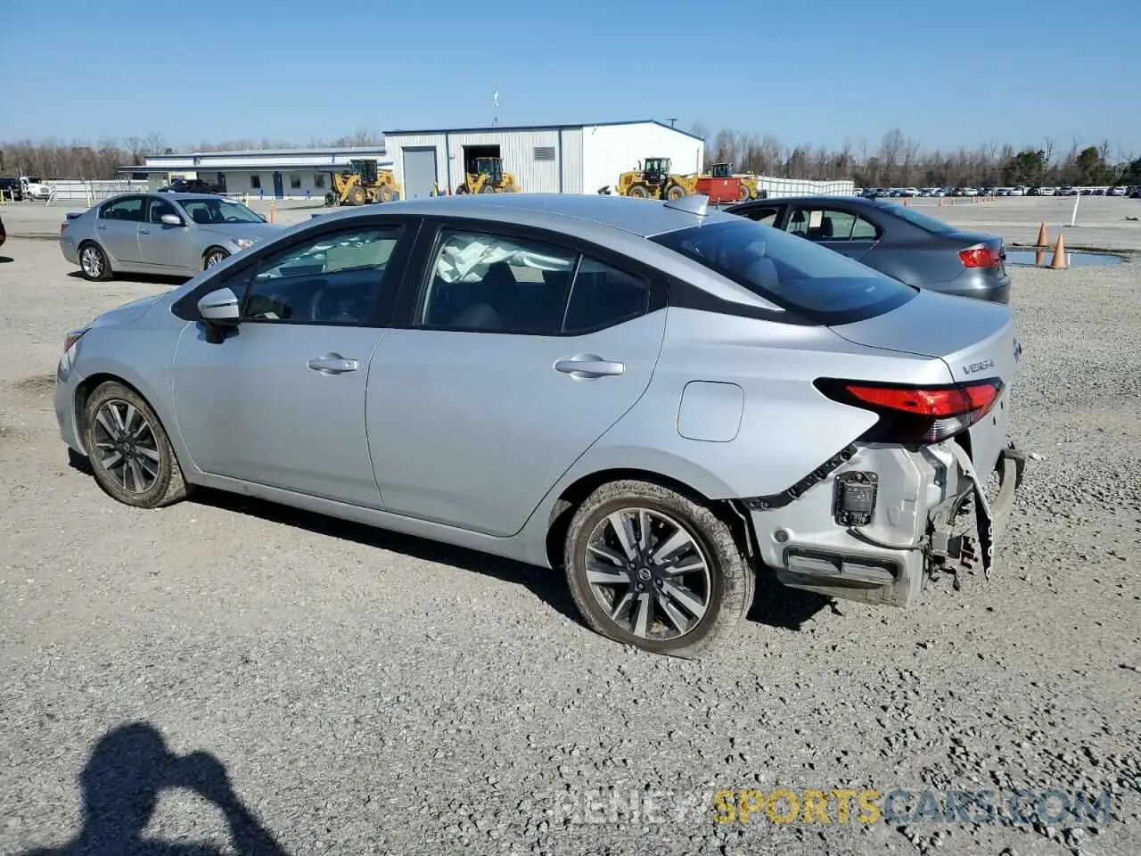 2 Photograph of a damaged car 3N1CN8EV1ML809746 NISSAN VERSA 2021