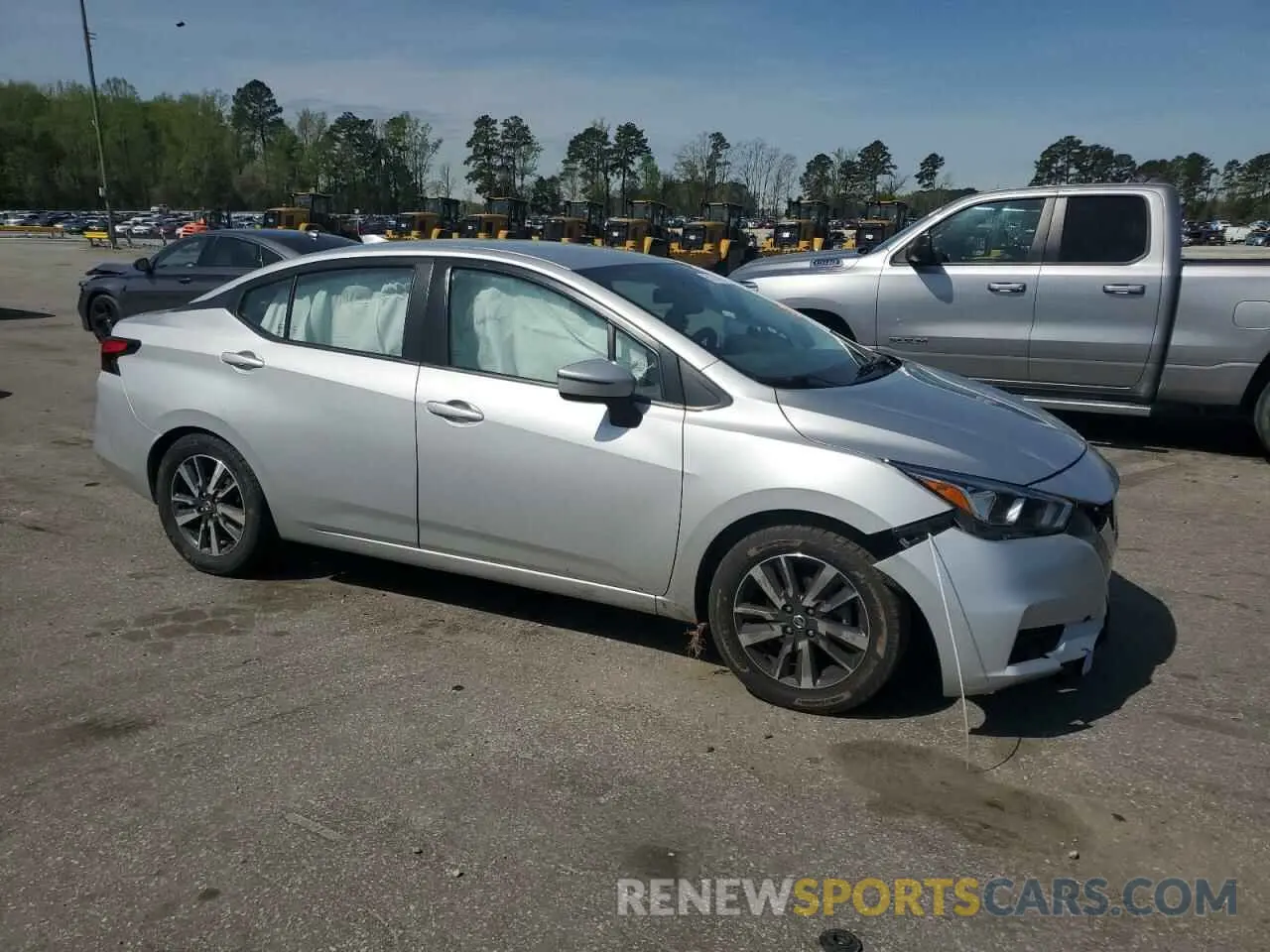 4 Фотография поврежденного автомобиля 3N1CN8EV1ML827857 NISSAN VERSA 2021
