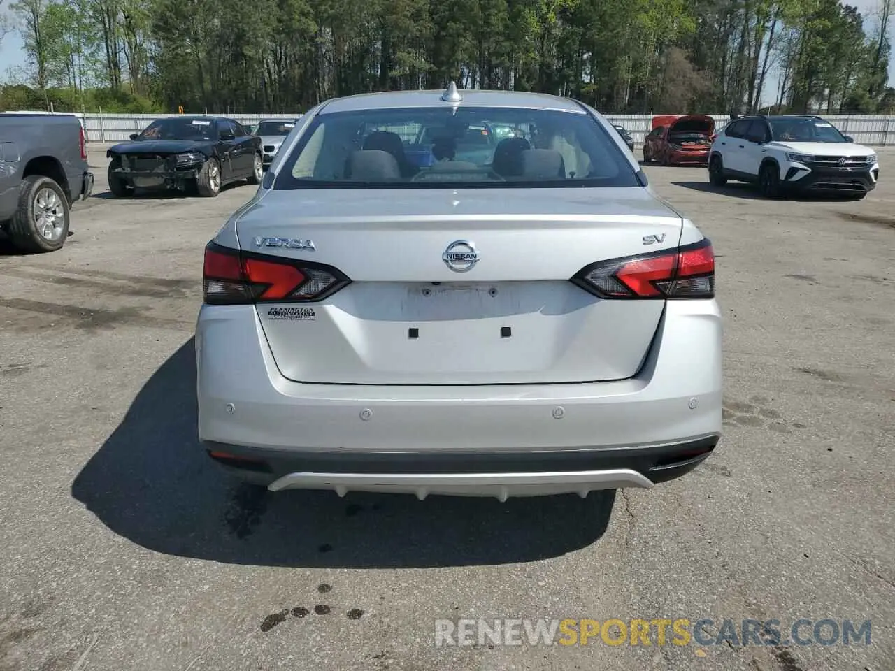 6 Фотография поврежденного автомобиля 3N1CN8EV1ML827857 NISSAN VERSA 2021