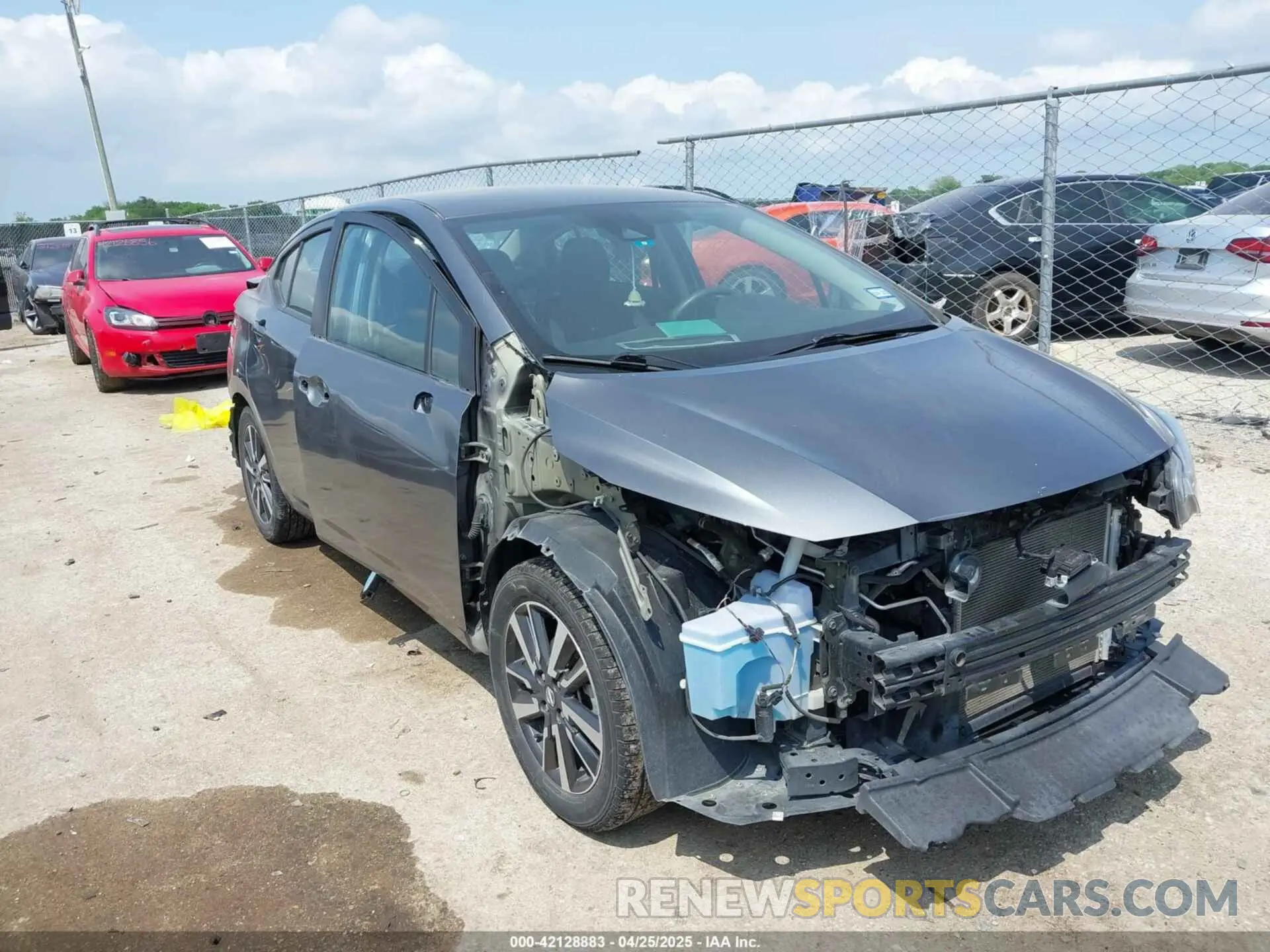 1 Фотография поврежденного автомобиля 3N1CN8EV1ML840835 NISSAN VERSA 2021