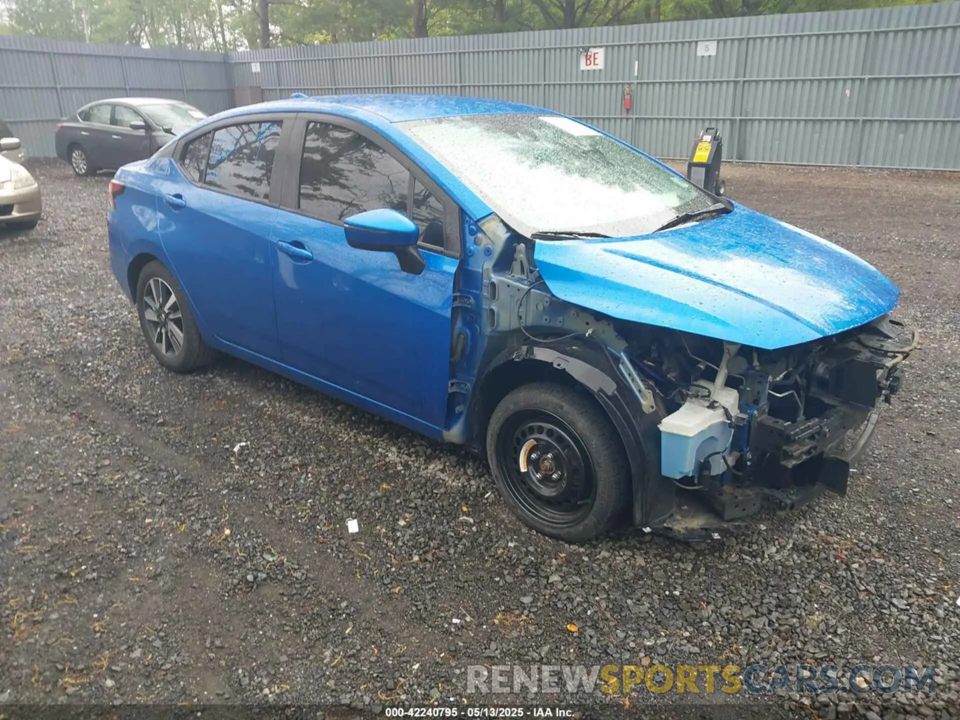 1 Photograph of a damaged car 3N1CN8EV1ML857229 NISSAN VERSA 2021
