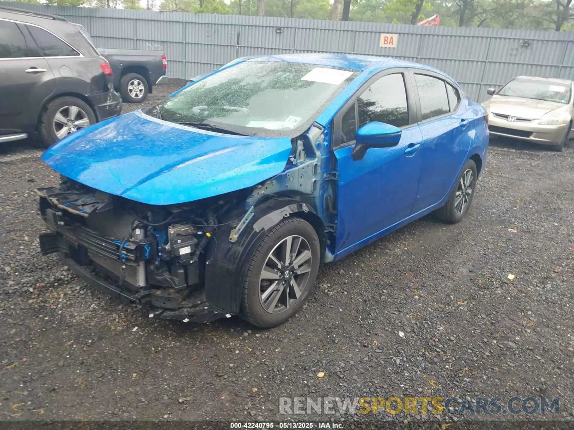 2 Photograph of a damaged car 3N1CN8EV1ML857229 NISSAN VERSA 2021