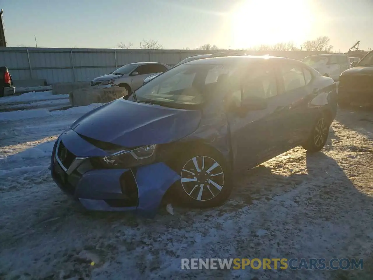 1 Фотография поврежденного автомобиля 3N1CN8EV1ML861121 NISSAN VERSA 2021
