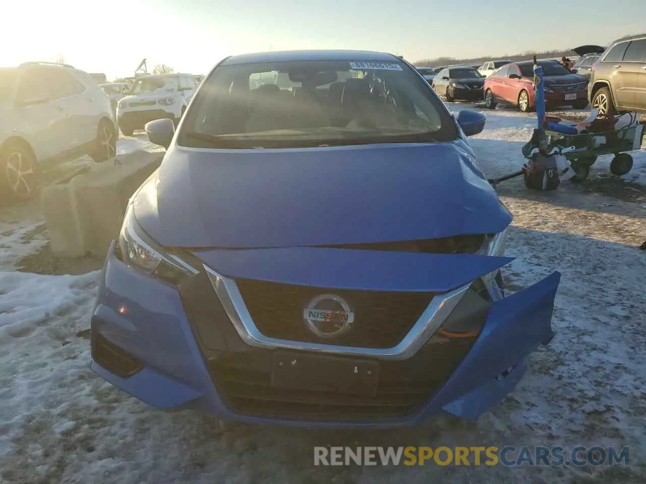 5 Фотография поврежденного автомобиля 3N1CN8EV1ML861121 NISSAN VERSA 2021