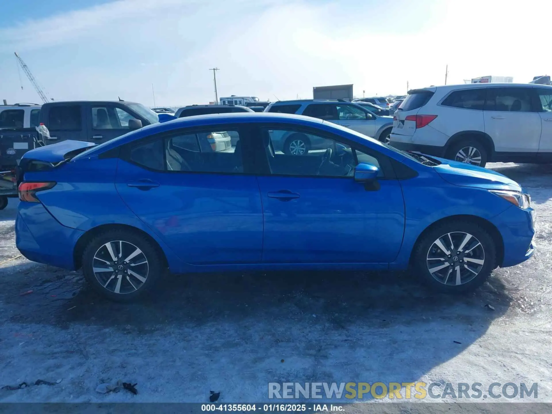 14 Photograph of a damaged car 3N1CN8EV1ML872491 NISSAN VERSA 2021