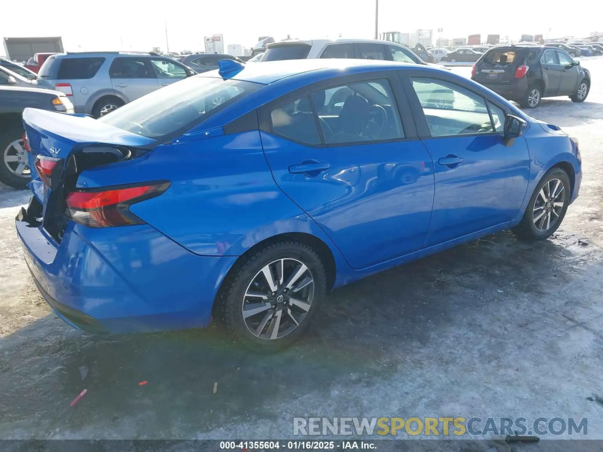 4 Photograph of a damaged car 3N1CN8EV1ML872491 NISSAN VERSA 2021