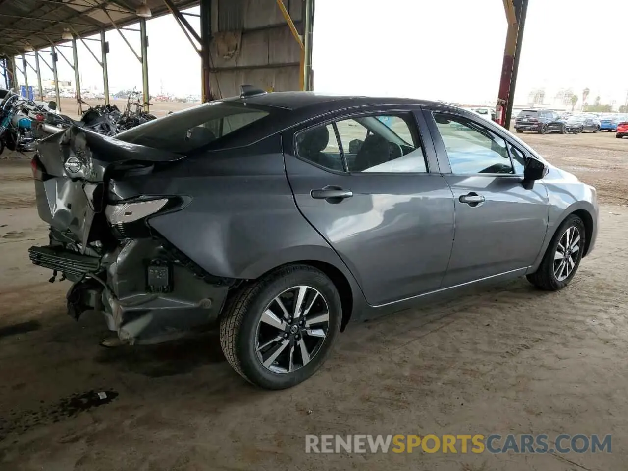 3 Photograph of a damaged car 3N1CN8EV1ML876783 NISSAN VERSA 2021