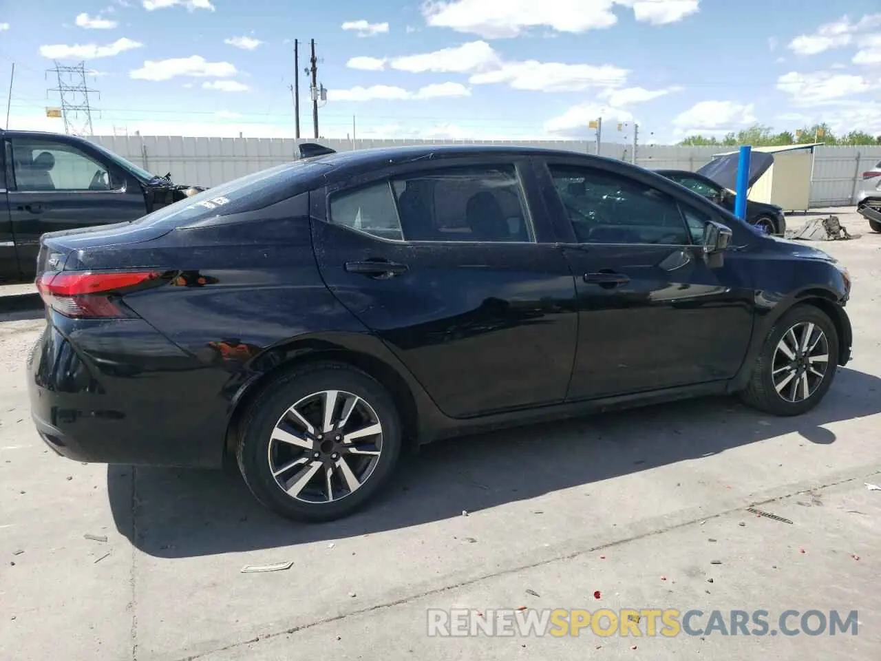 3 Photograph of a damaged car 3N1CN8EV1ML878646 NISSAN VERSA 2021