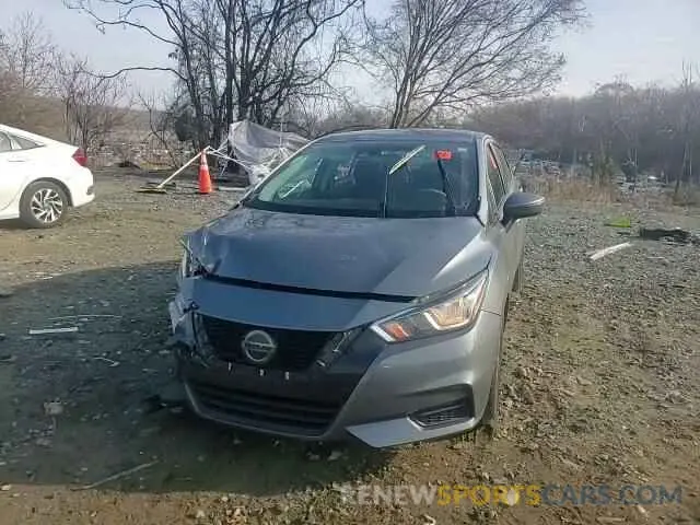 10 Photograph of a damaged car 3N1CN8EV1ML884477 NISSAN VERSA 2021