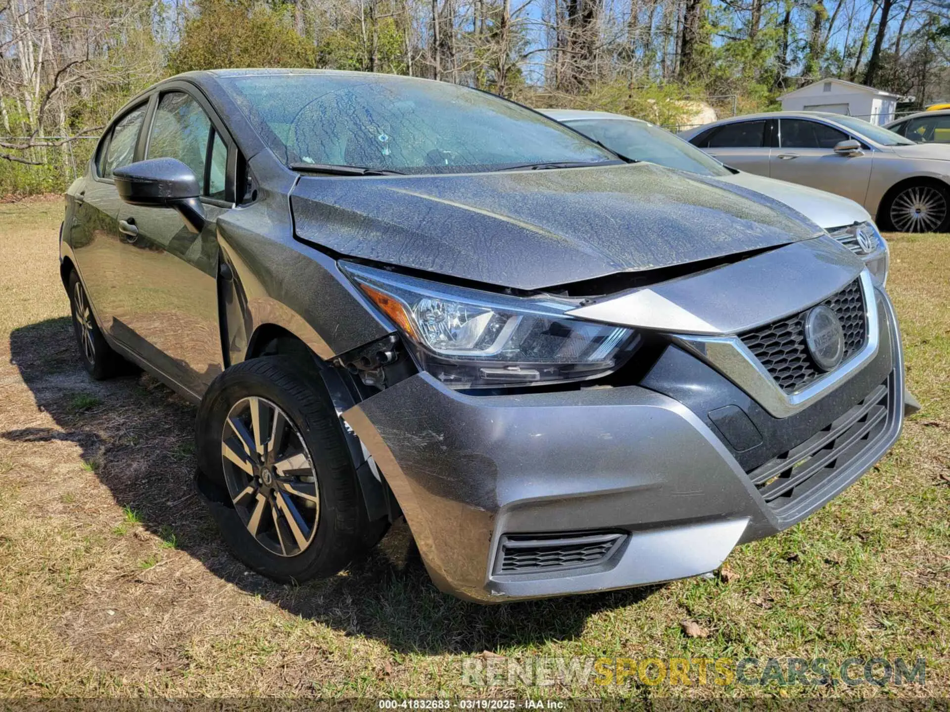 2 Photograph of a damaged car 3N1CN8EV2ML824353 NISSAN VERSA 2021