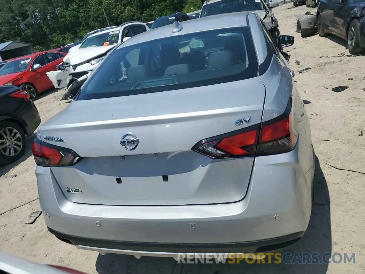 6 Фотография поврежденного автомобиля 3N1CN8EV2ML829570 NISSAN VERSA 2021