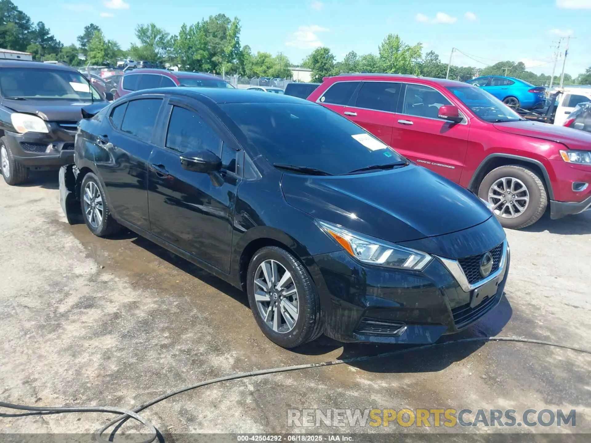1 Фотография поврежденного автомобиля 3N1CN8EV2ML857305 NISSAN VERSA 2021