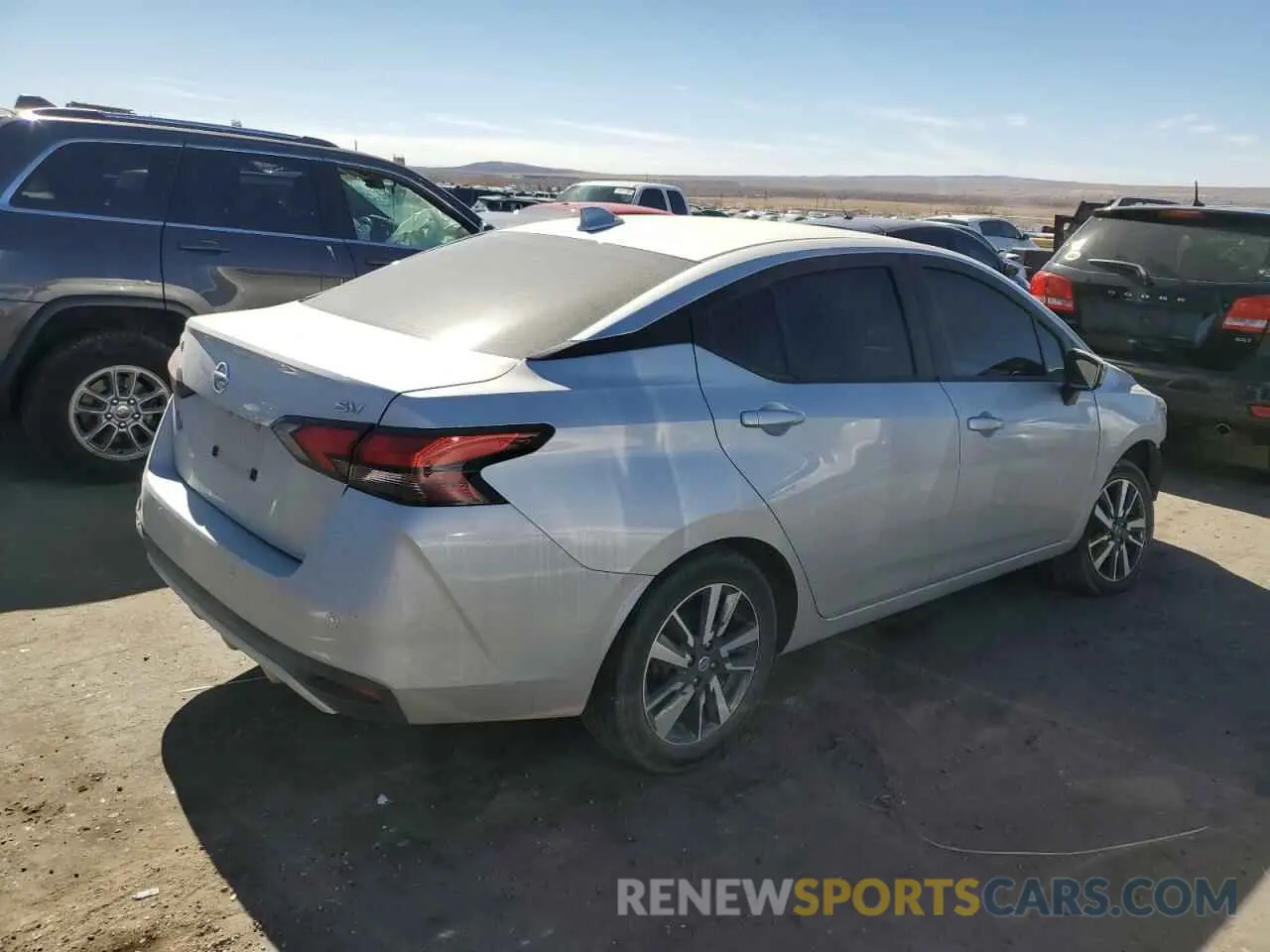 3 Photograph of a damaged car 3N1CN8EV2ML872869 NISSAN VERSA 2021