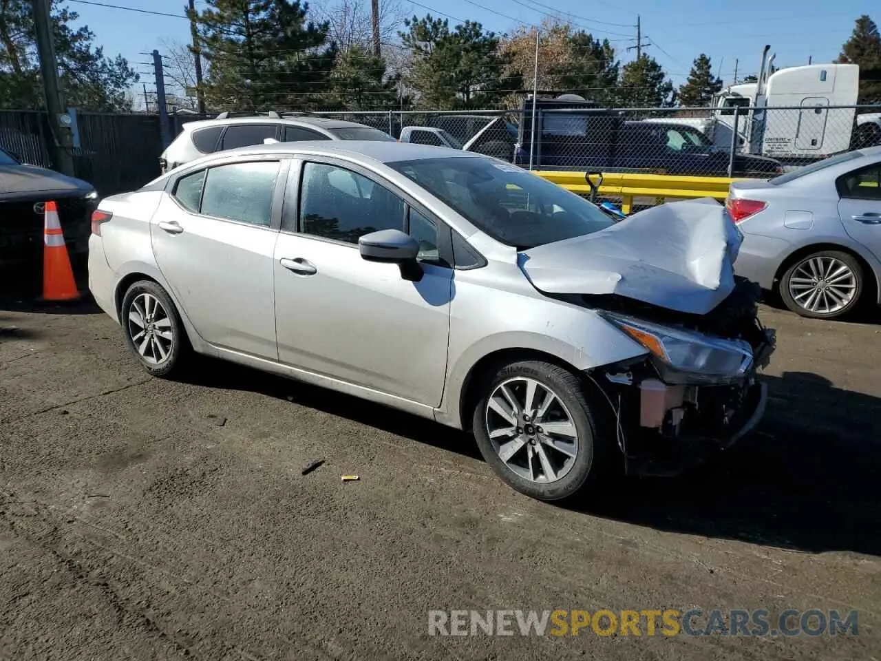 4 Фотография поврежденного автомобиля 3N1CN8EV2ML879059 NISSAN VERSA 2021
