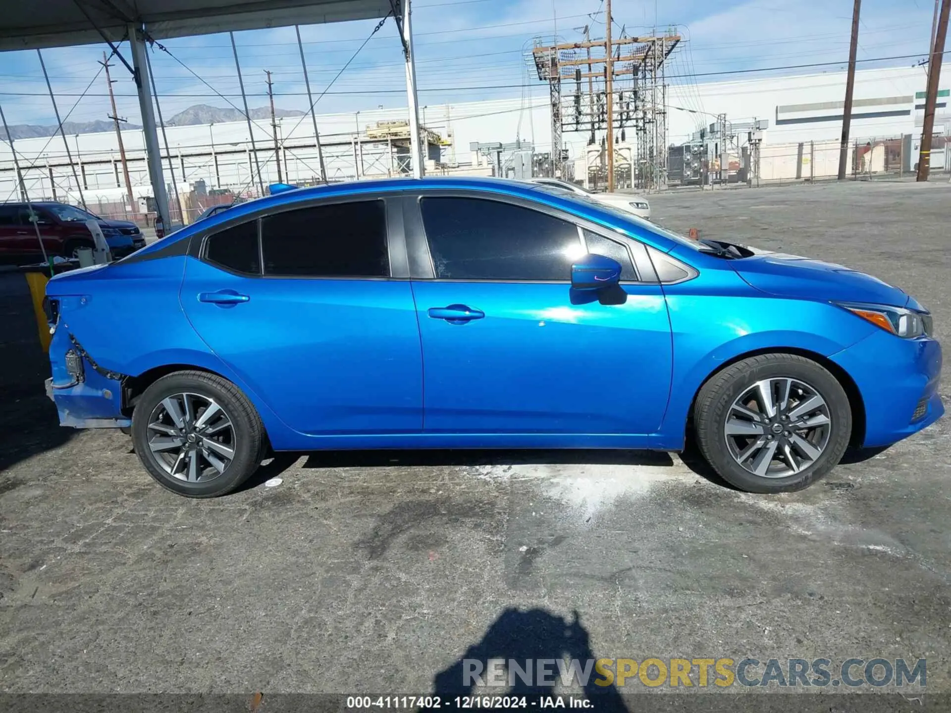 14 Photograph of a damaged car 3N1CN8EV2ML885329 NISSAN VERSA 2021