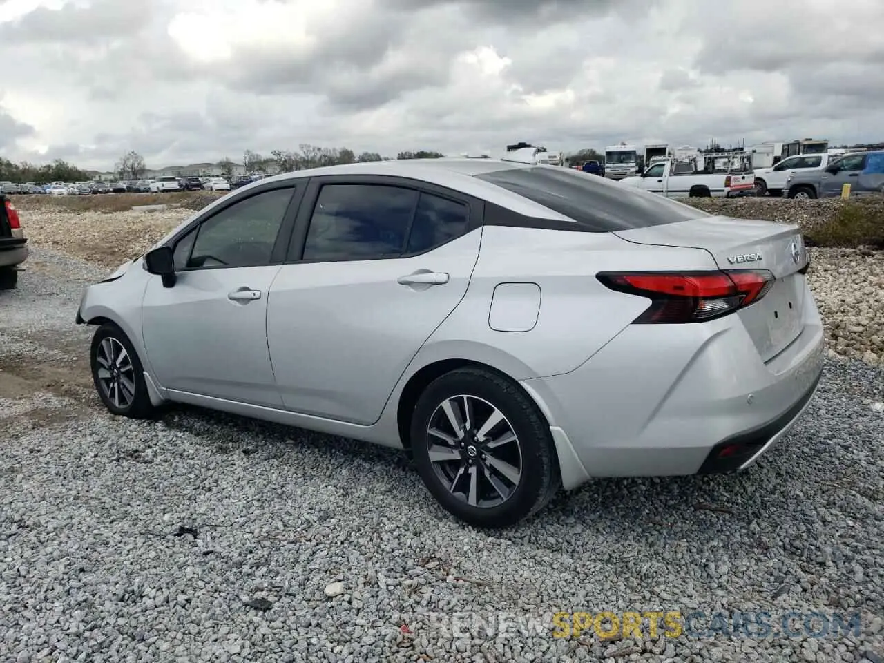 2 Photograph of a damaged car 3N1CN8EV2ML914618 NISSAN VERSA 2021