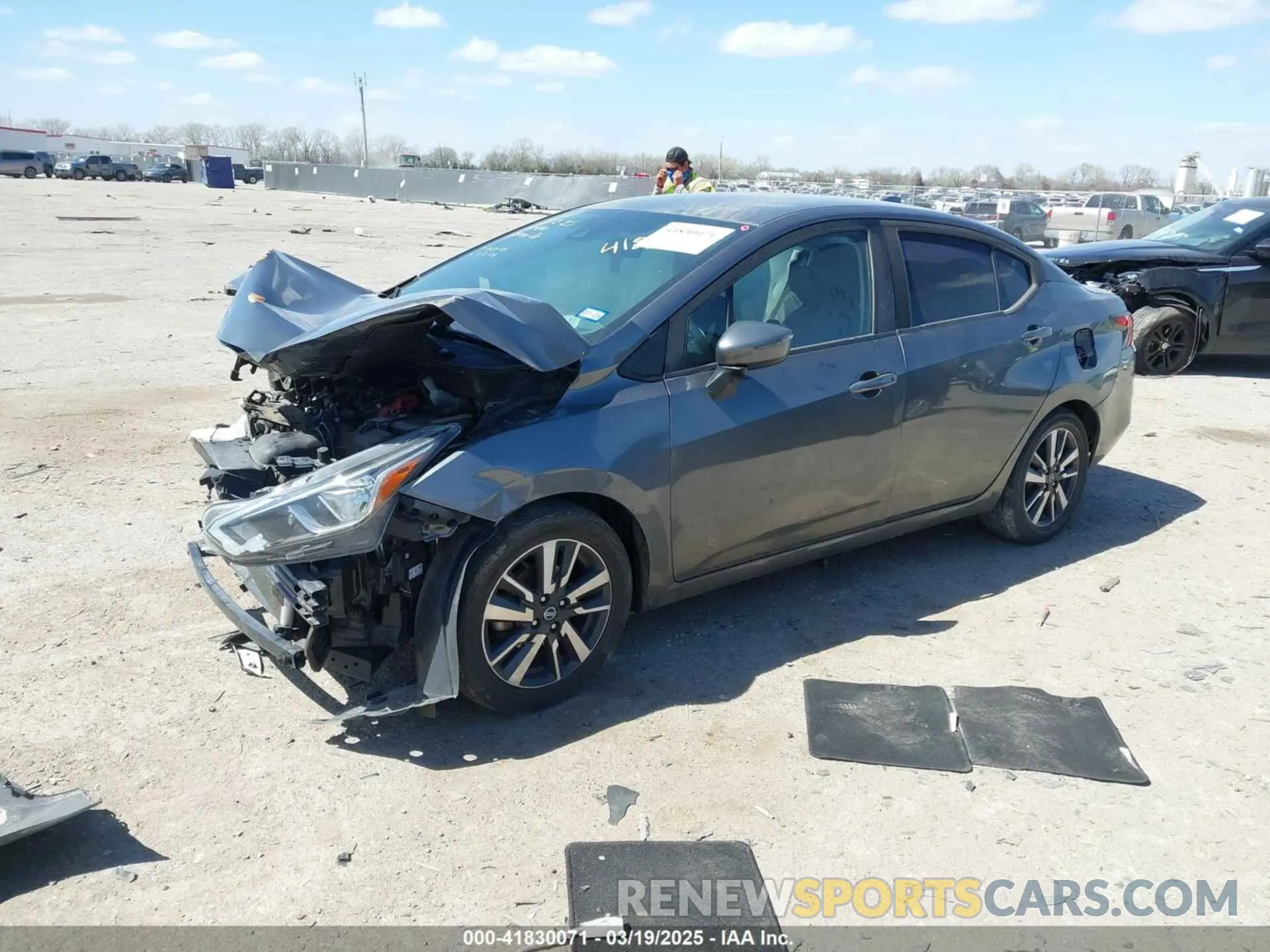 2 Фотография поврежденного автомобиля 3N1CN8EV3ML826189 NISSAN VERSA 2021