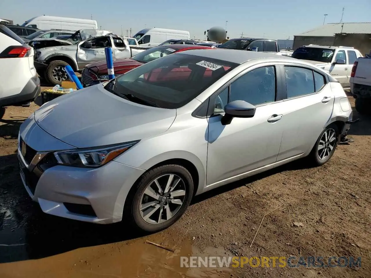 1 Фотография поврежденного автомобиля 3N1CN8EV3ML833093 NISSAN VERSA 2021