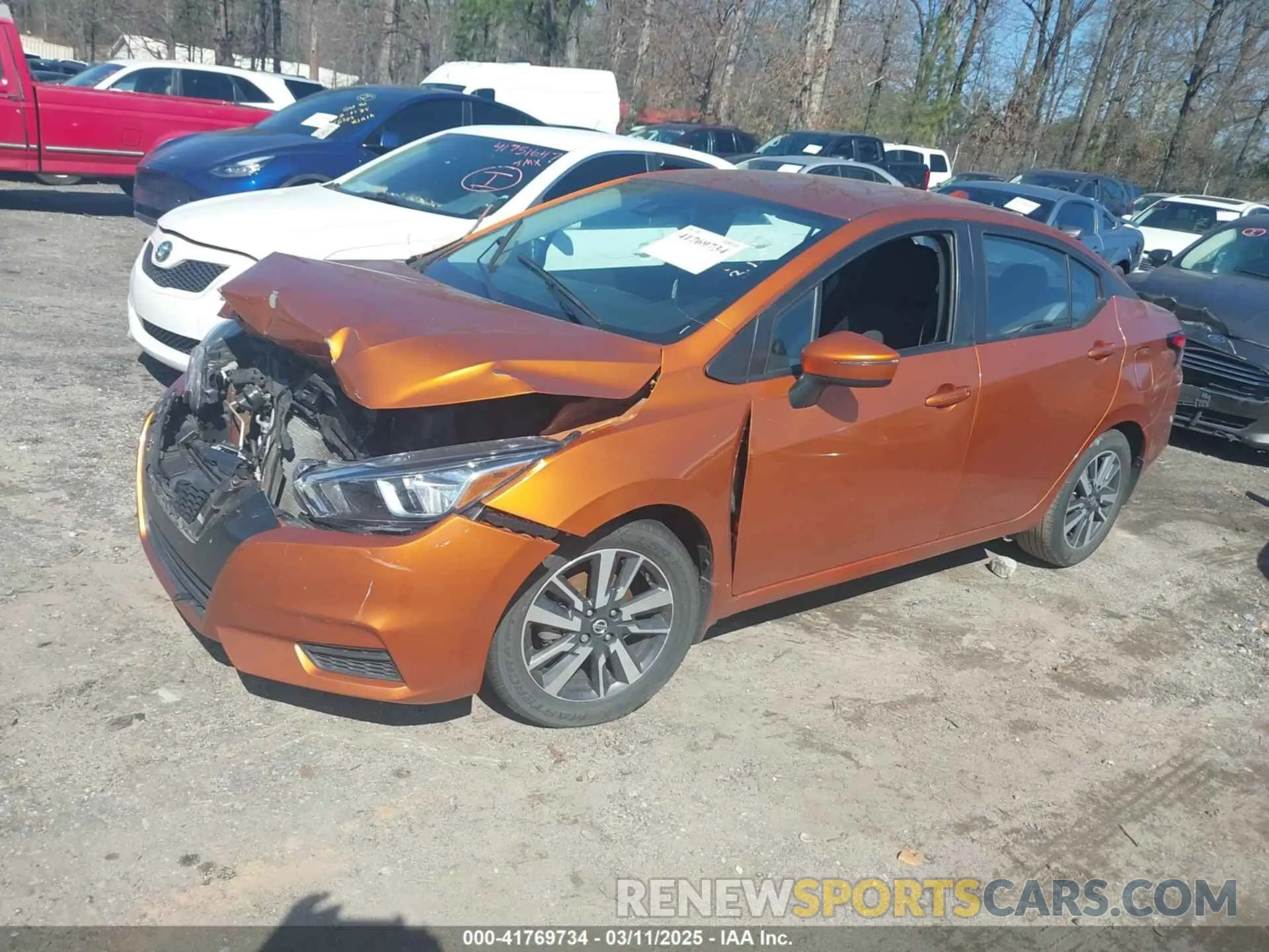 2 Фотография поврежденного автомобиля 3N1CN8EV3ML837516 NISSAN VERSA 2021