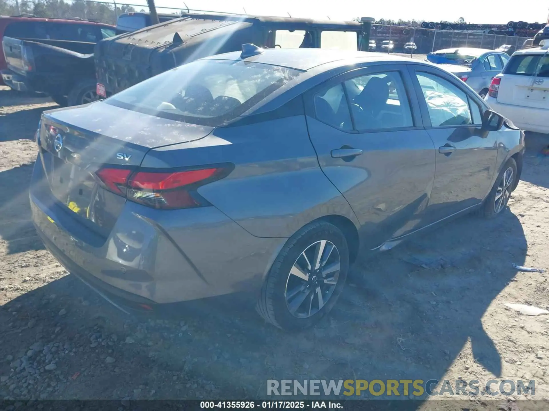 4 Фотография поврежденного автомобиля 3N1CN8EV3ML841162 NISSAN VERSA 2021