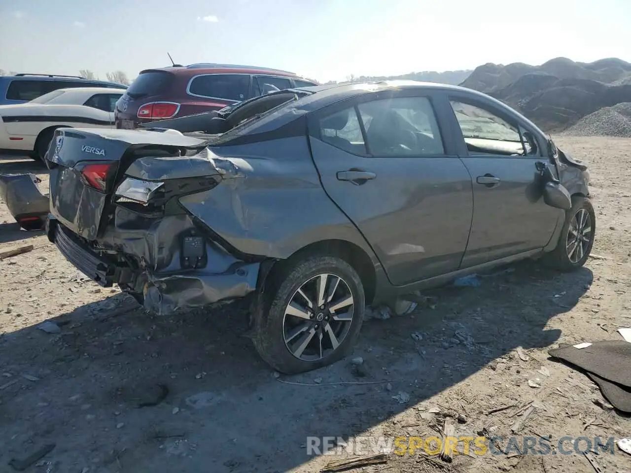 3 Photograph of a damaged car 3N1CN8EV3ML849357 NISSAN VERSA 2021