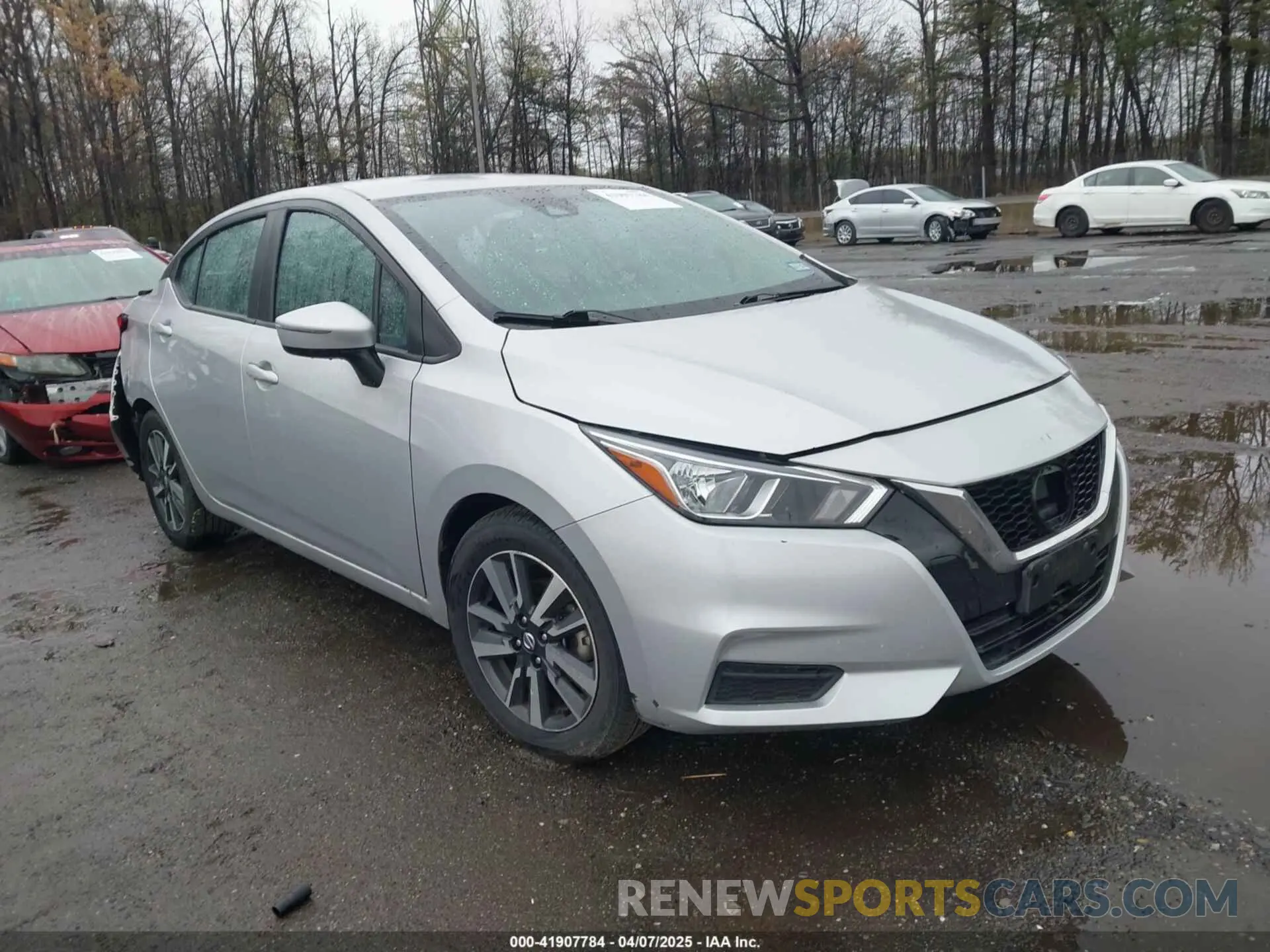 1 Photograph of a damaged car 3N1CN8EV3ML855885 NISSAN VERSA 2021