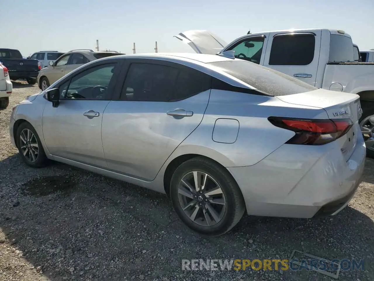 2 Photograph of a damaged car 3N1CN8EV3ML865395 NISSAN VERSA 2021