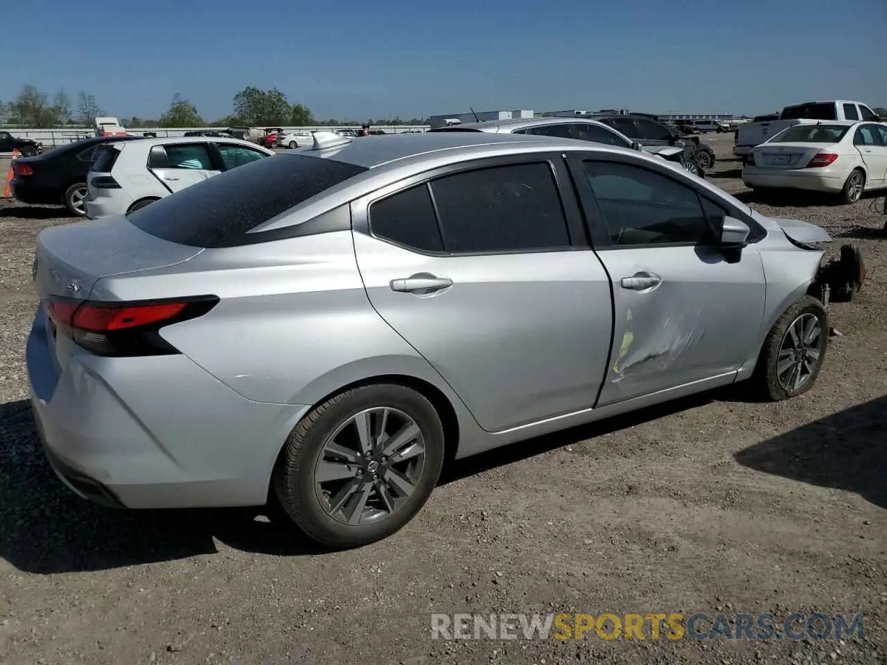 3 Photograph of a damaged car 3N1CN8EV3ML865395 NISSAN VERSA 2021