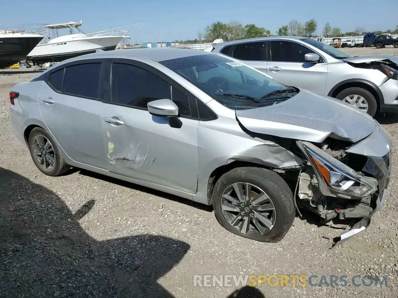 4 Photograph of a damaged car 3N1CN8EV3ML865395 NISSAN VERSA 2021