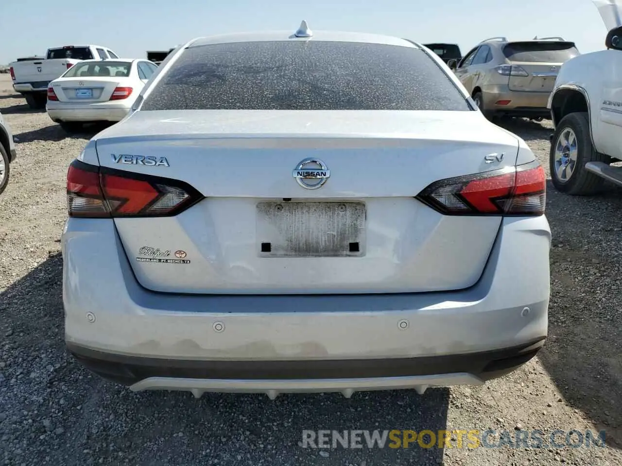 6 Photograph of a damaged car 3N1CN8EV3ML865395 NISSAN VERSA 2021