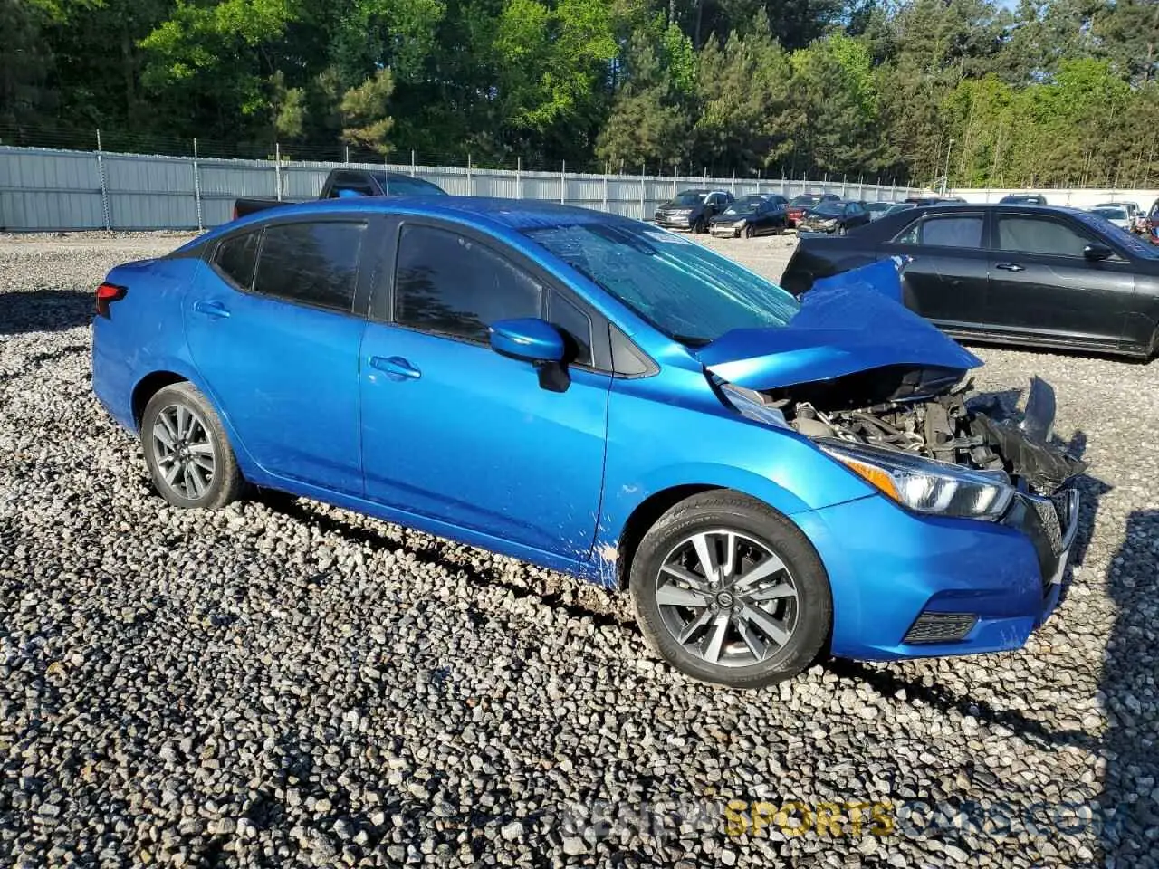 4 Photograph of a damaged car 3N1CN8EV3ML870175 NISSAN VERSA 2021